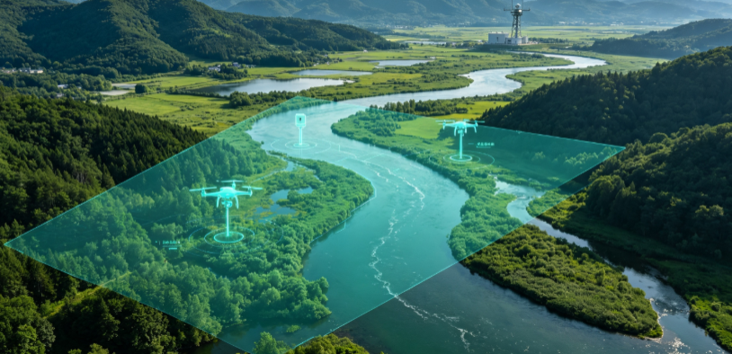 商南县GEO 全域空间监测筑牢生态屏障，空间技术支撑环境治理与灾害防御